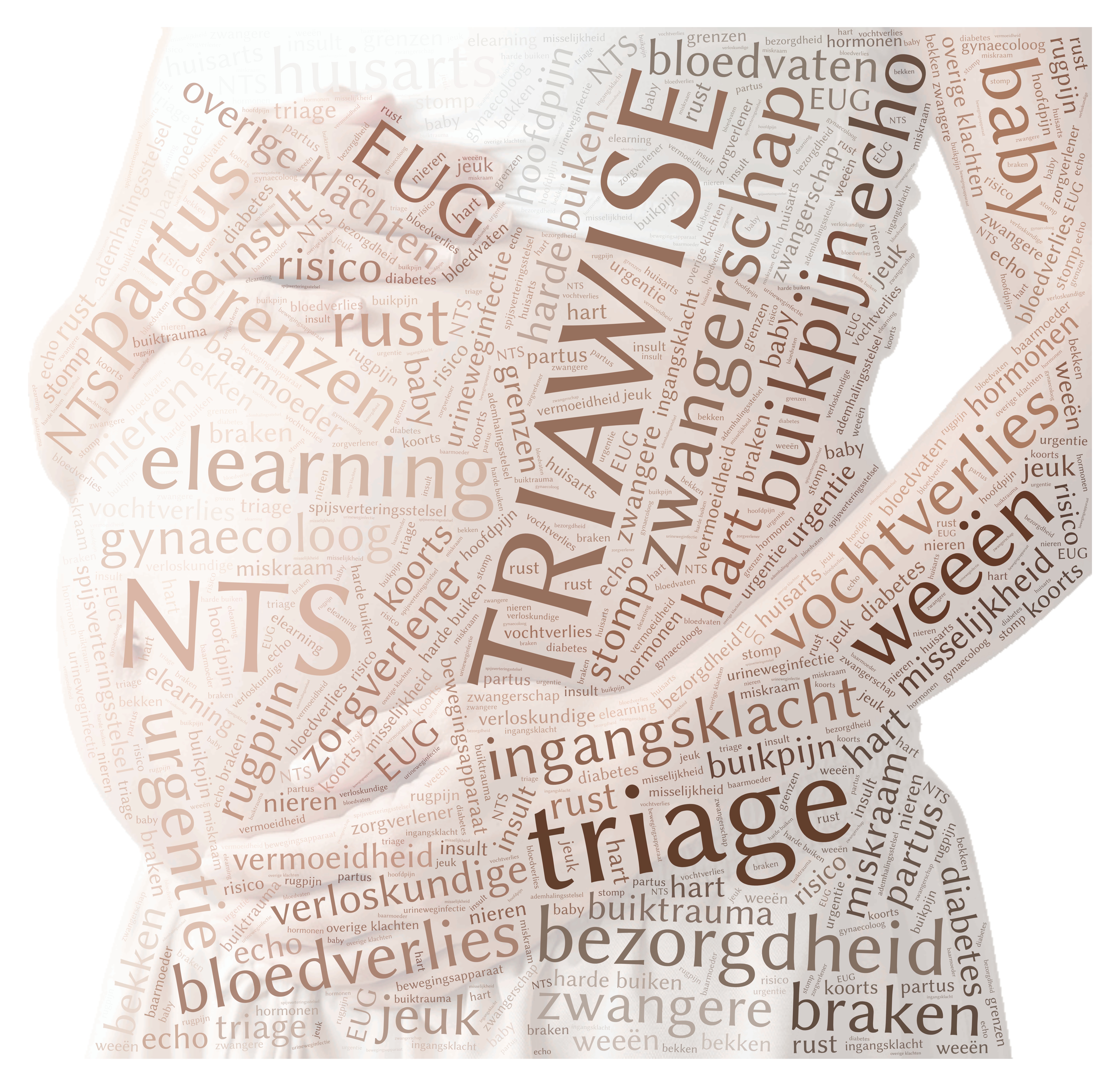 Zwangere woordwolk 2